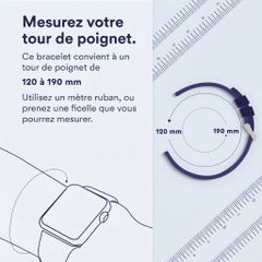 imoshion Bracelet magnétique milanais Apple Watch | 38/40/41/42 mm - Starlight