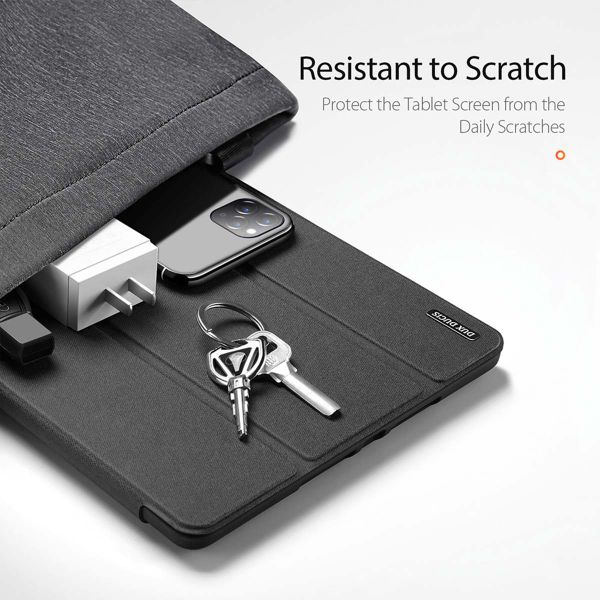 Dux Ducis Coque tablette Domo Apple iPad 9 (2021) 10.2 pouces / iPad 8 (2020) 10.2 pouces / iPad 7 (2019) 10.2 pouces - Noir