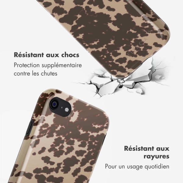 Selencia Coque arrière Vivid Apple iPhone SE (2022 / 2020) / 8 / 7 - Country Moo'd