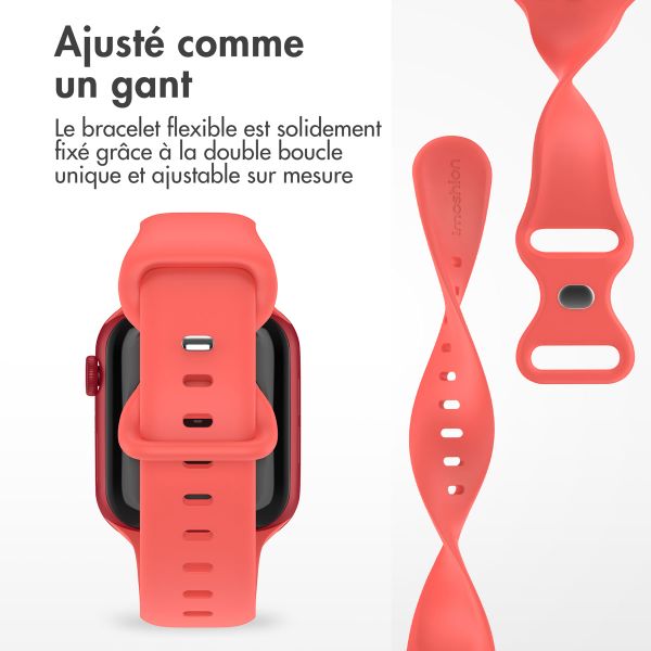 imoshion Bracelet en silicone⁺ Apple Watch | 38/40/41/42 mm - Taille S/M - Coral