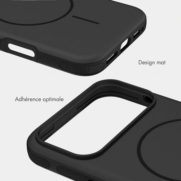 imoshion Coque arrière Color avec Thin MagSafe Ring Apple iPhone 18 Pro Max / 17 Pro Max - Noir