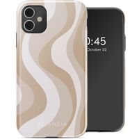 Selencia Coque arrière Vivid Apple iPhone 11 - Desert Waves Beige