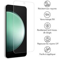 Accezz Protection d'écran en verre trempé 2-pack Samsung Galaxy S24 FE / A36 / A37 / A56