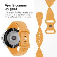 imoshion Bracelet en silicone⁺ Google Pixel Watch 3 / 4 (45 mm) - Taille S - Jaune