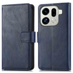 imoshion Étui de télephone portefeuille de luxe Oppo Find X9 Pro - Bleu foncé