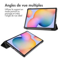 imoshion Coque tablette Trifold Samsung Galaxy Tab S6 Lite (2020/2022/2024)  - Noir