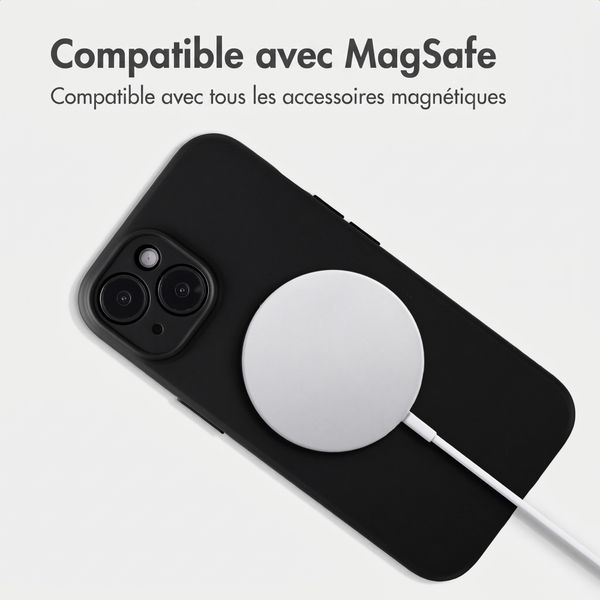Accezz Coque Grip avec MagSafe Apple iPhone 13 - Noir