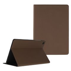 Selencia Coque tablette Riva Samsung Galaxy Tab A11 Plus - Mocha Brown