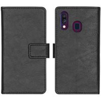 imoshion Étui de télephone portefeuille de luxe Samsung Galaxy A40 - Noir