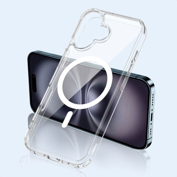 imoshion Coque arrière de protection avec MagSafe Apple iPhone 16 - Transparent