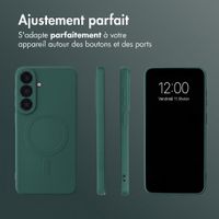 imoshion Coque Couleur avec MagSafe Samsung Galaxy S26 FE - Vert foncé