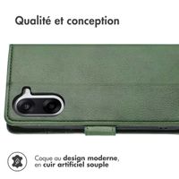 imoshion Étui de télephone portefeuille de luxe OnePlus Nord CE5 - Vert