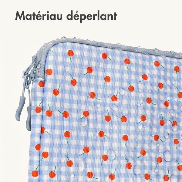 imoshion Pochette ordinateur Design 13-14 pouces - Cherry Check