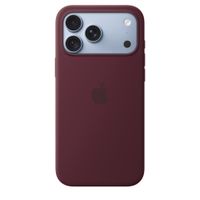 Apple Coque en silicone avec MagSafe Apple iPhone 18 Pro Max - Burgundy