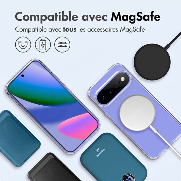 imoshion Coque arrière de protection avec MagSafe Google Pixel 11 - Transparent