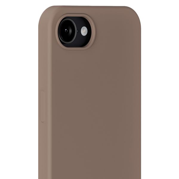 Holdit Coque Silicone Apple iPhone 17e / 16e - Mocha Brown