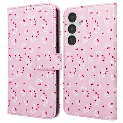 imoshion Étui de télephone portefeuille Design Samsung Galaxy A55 - Blush Berries