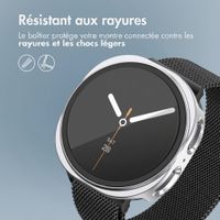 imoshion Coque rigide à couverture complète Samsung Galaxy Watch 8 (40 mm) - Argent