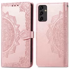 imoshion Etui de télephone Mandala Samsung Galaxy A14 (5G/4G) - Rose Doré
