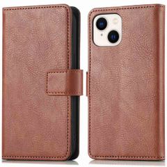 imoshion Étui de télephone portefeuille de luxe Apple iPhone 15 Plus - Marron