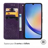 imoshion Etui de télephone Mandala Samsung Galaxy A35 - Violet