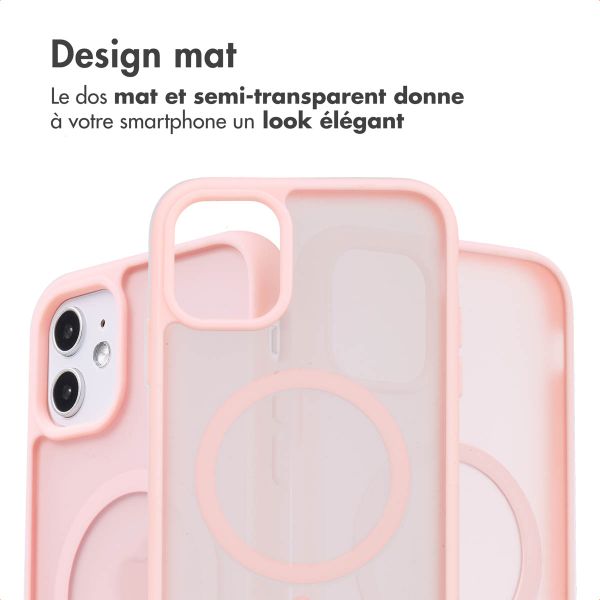 imoshion Coque Color Guard avec MagSafe Apple iPhone 11 - Rose clair