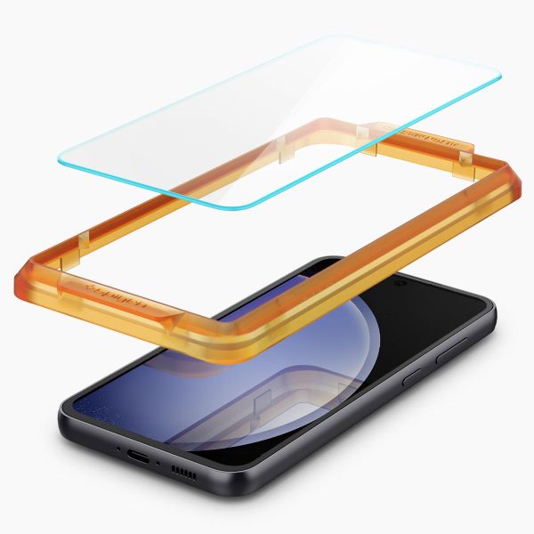 Spigen Protection d'écran en verre trempé AlignMaster Cover Samsung Galaxy S23 FE