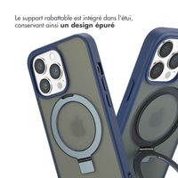 Accezz Coque Ring Stand avec MagSafe Apple iPhone 13 Pro Max - Bleu
