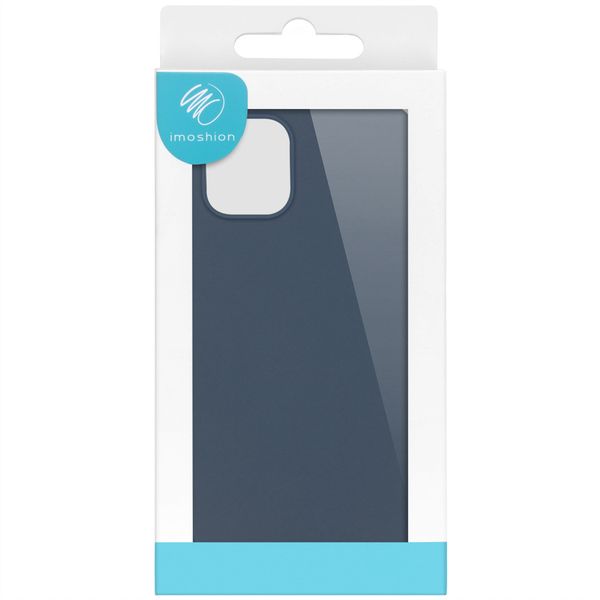 imoshion Coque Couleur Apple iPhone 12 Mini - Bleu foncé