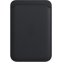 Apple Leather Wallet MagSafe (Apple Wallet 2nd generation) - Avec la fonctionnalité AirTag intégrée - Midnight