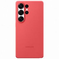Samsung Original Coque en silicone Samsung Galaxy S25 Ultra - Peach