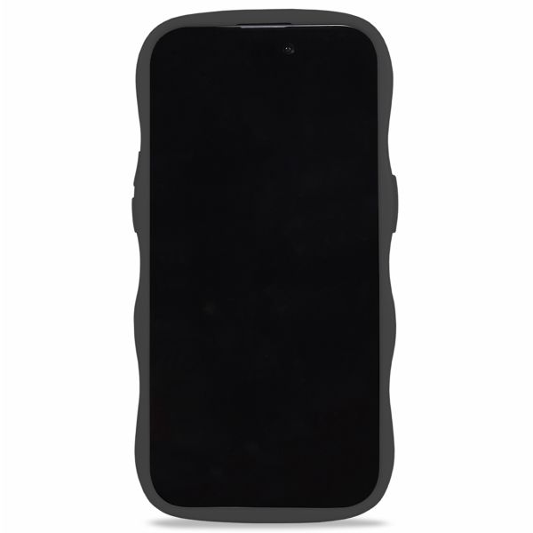 Holdit Coque Wavy Apple iPhone 15 Pro - Black / Mirror