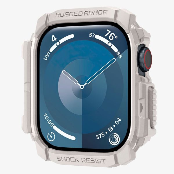 Spigen Coque Rugged Armor™ Apple Watch 10 / 11 - 42 mm - Beige