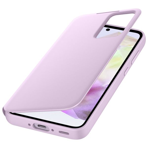 Samsung Original Coque S View Samsung Galaxy A35 - Lavender