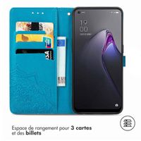 imoshion Etui de télephone Mandala Oppo Reno 8 5G - Turquoise