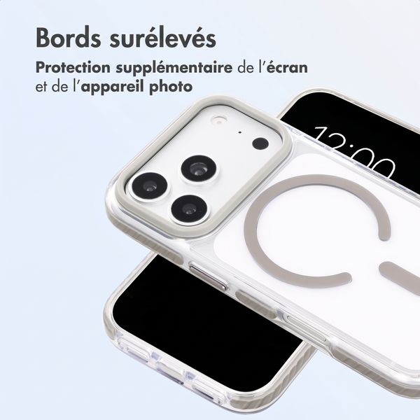 imoshion Coque Combat MagSafe Apple iPhone 18 Pro Max / 17 Pro Max - Gris