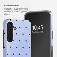 Selencia Coque arrière Vivid Samsung Galaxy S25 - Happy Dots Digital Sky