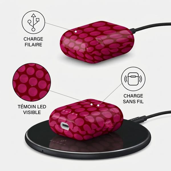 Burga Coque rigide Apple AirPods 1 / 2 - Reset Button