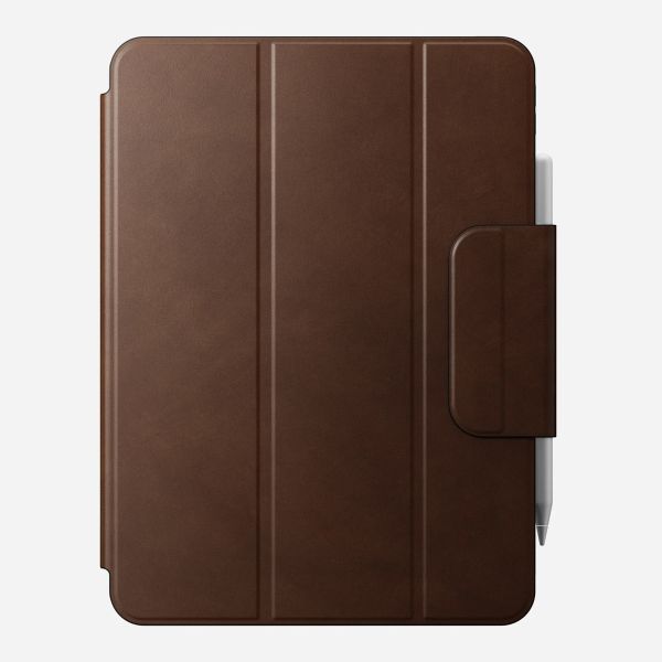 Nomad Leather Folio case Apple iPad Pro 11 (2025) M5 / (2024) M4 - Marron