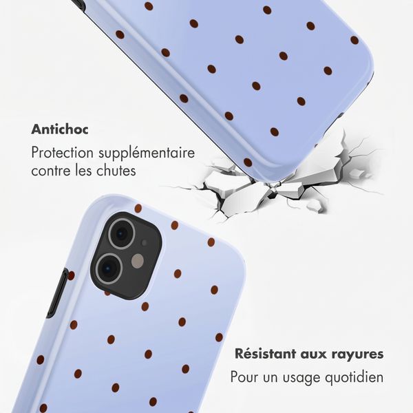 Selencia Coque arrière Vivid Apple iPhone 11 - Happy Dots Digital Sky