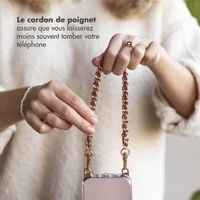 imoshion Ensemble de cordons de téléphone en cuir PU – Marron