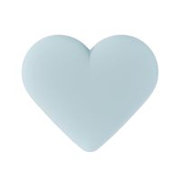 Holdit Silicone Sticker Heart - Mineral Blue