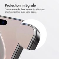 Accezz Protection d'écran en verre trempé avec applicateur - 2-pack Apple iPhone Duo