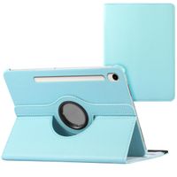 imoshion Coque tablette rotatif à 360° Samsung Galaxy Tab S9 11.0 pouces / S10 Lite / S10 FE / S9 FE 10.9 pouces - Bleu clair