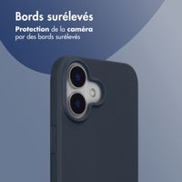 imoshion Coque Couleur Apple iPhone 16 - Bleu foncé