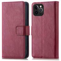 imoshion Étui de télephone portefeuille de luxe Apple iPhone 12 (Pro) - Bordeaux