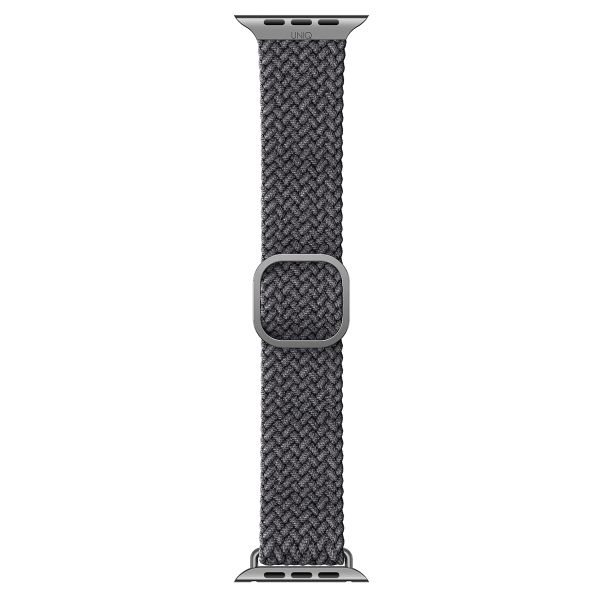 Uniq Bracelet tressé Aspen Apple Watch | 44/45/46/49 mm - Granite Grey