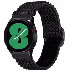 imoshion Bracelet en nylon élastique  - Connexion universelle 20 mm - Noir