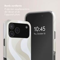 Selencia Coque arrière Vivid avec MagSafe Apple iPhone 18 Pro / 17 Pro - Desert Waves Beige