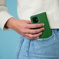 imoshion Étui de télephone portefeuille de luxe Apple iPhone 12 Mini - Vert